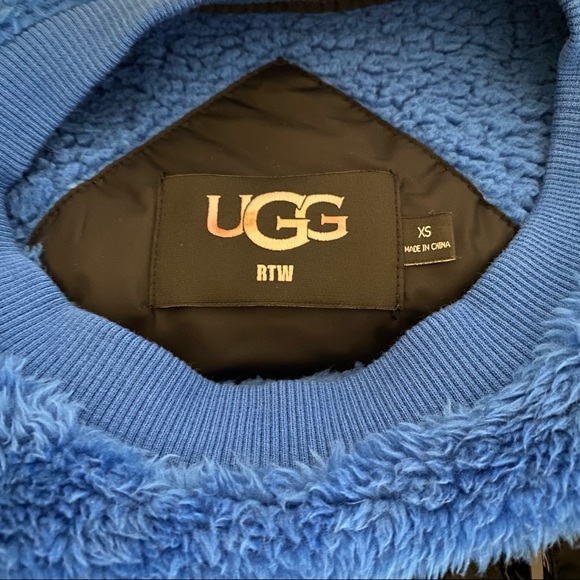 UGG Niko Sherpa Fleece Pullover Sweatshirt - Picture 11 of 11